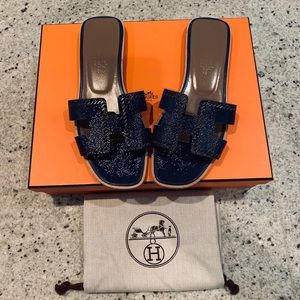 Hermes Oran Sandals sz 36